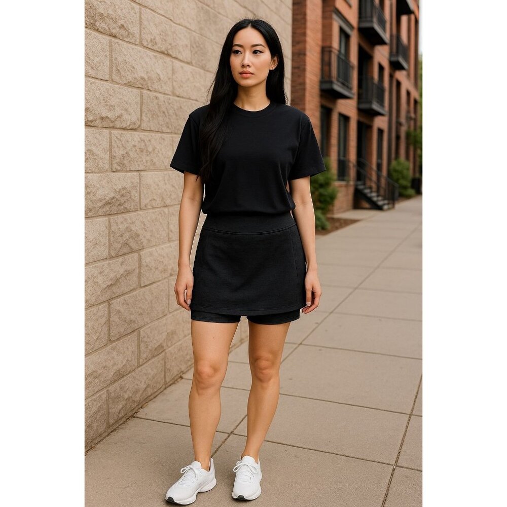 ZELLA Women Yoga + Studio Black Skort XL